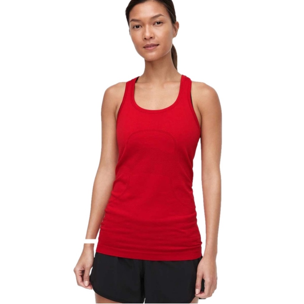 Lululemon Swiftly Tech Plus Size 20 Dark Cherry Red Racerback Tank Top‎